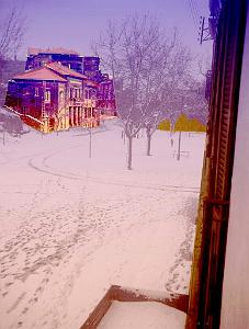 TIARET  QUARTIER SOUS LA NEIGE